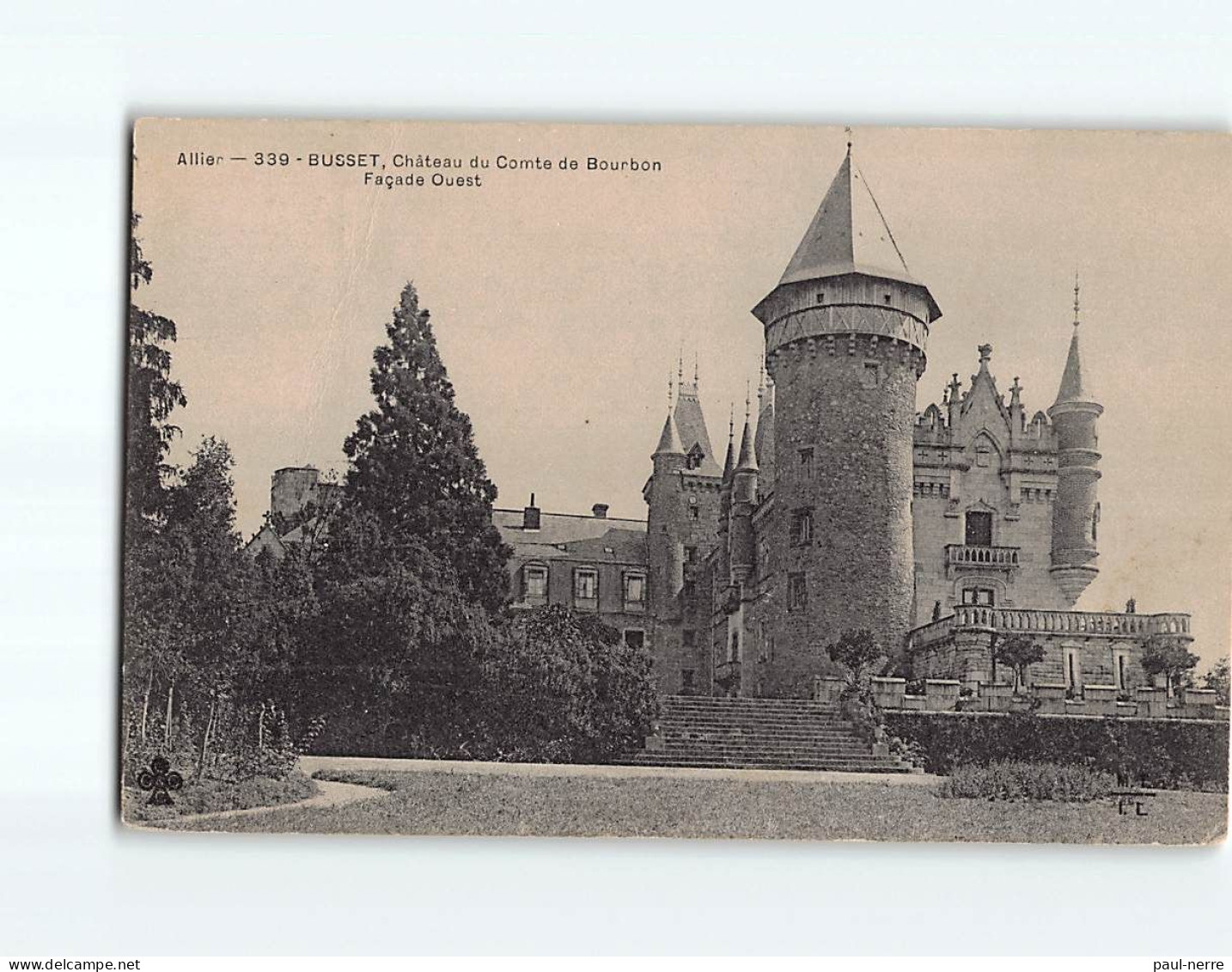 BUSSET : Château Du Comte De Bourbon - état - Altri & Non Classificati