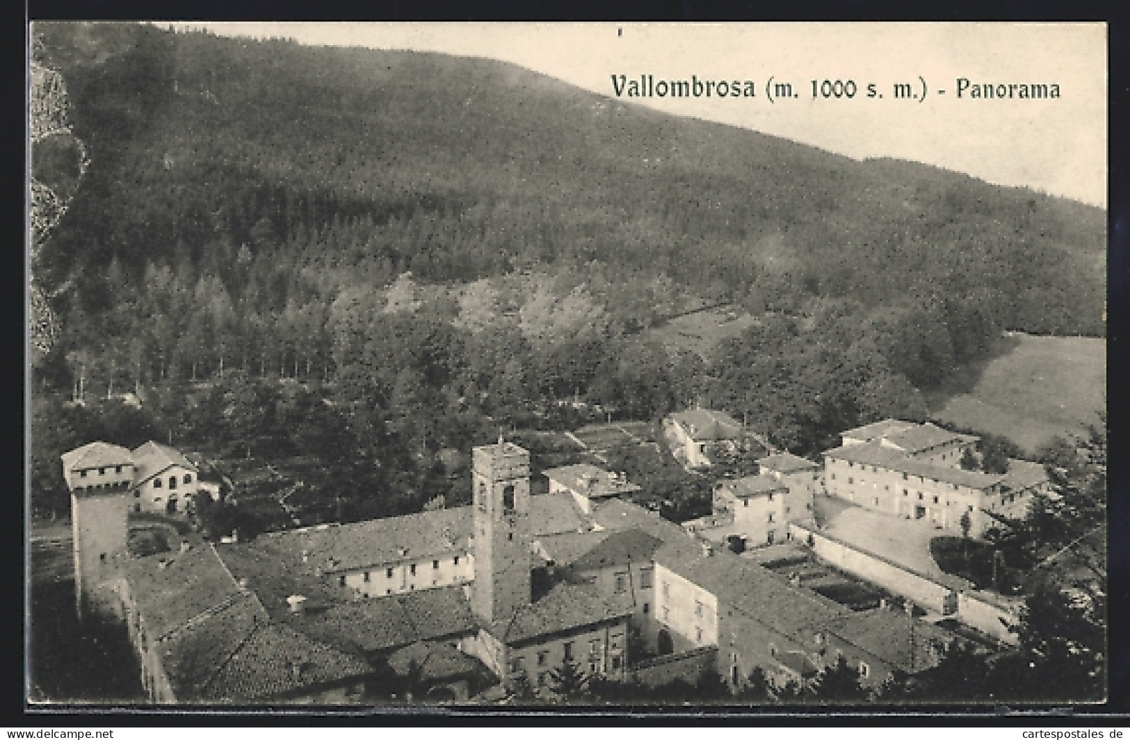 Cartolina Vallombrosa, Panorama  - Sonstige & Ohne Zuordnung