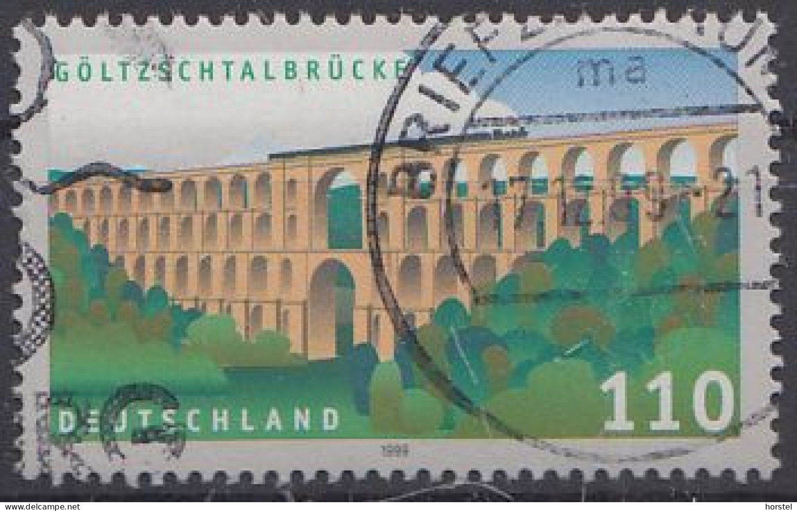 Deutschland Mi.Nr.2082  - Göltzschtalbrücke - Gebraucht