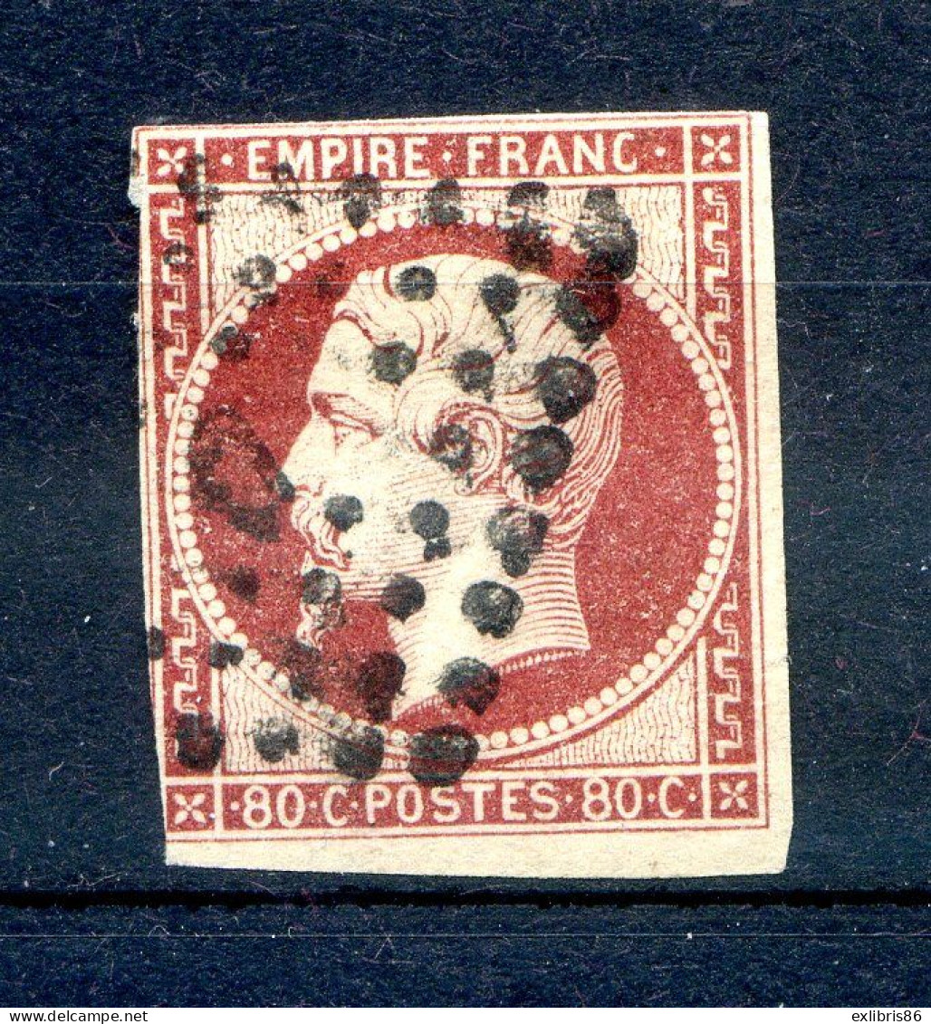 060524 TIMBRE FRANCE N° 17A    Marges  Voir Scan - 1853-1860 Napoléon III.
