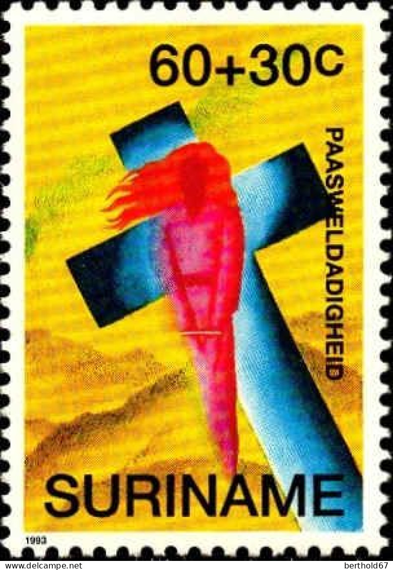 Suriname Poste N** Yv:1282/1284 Pâques - Pasen