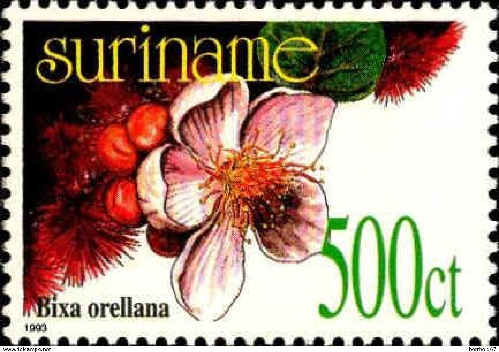 Suriname Poste N** Yv:1277/1280 Flore Indigène - Andere & Zonder Classificatie