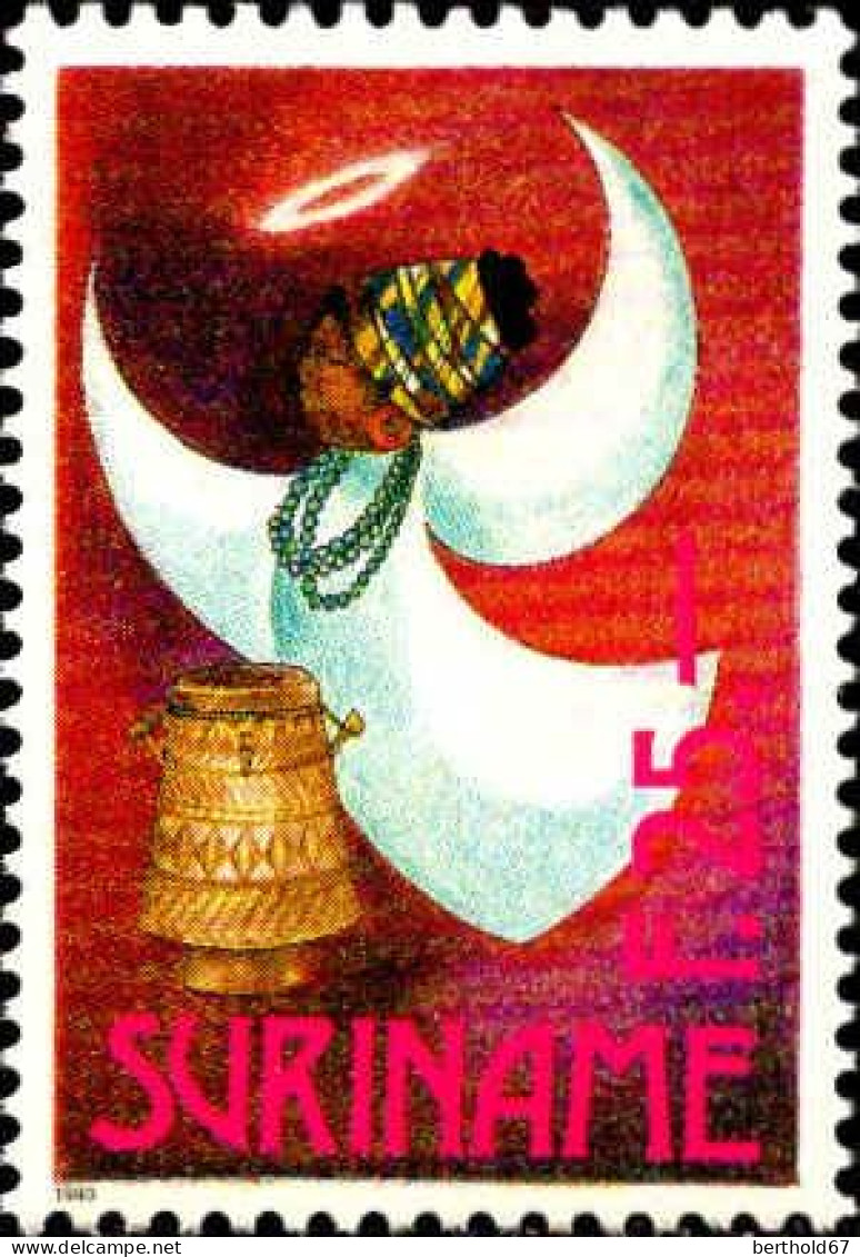 Suriname Poste N** Yv:1302/1305 Noël - Weihnachten