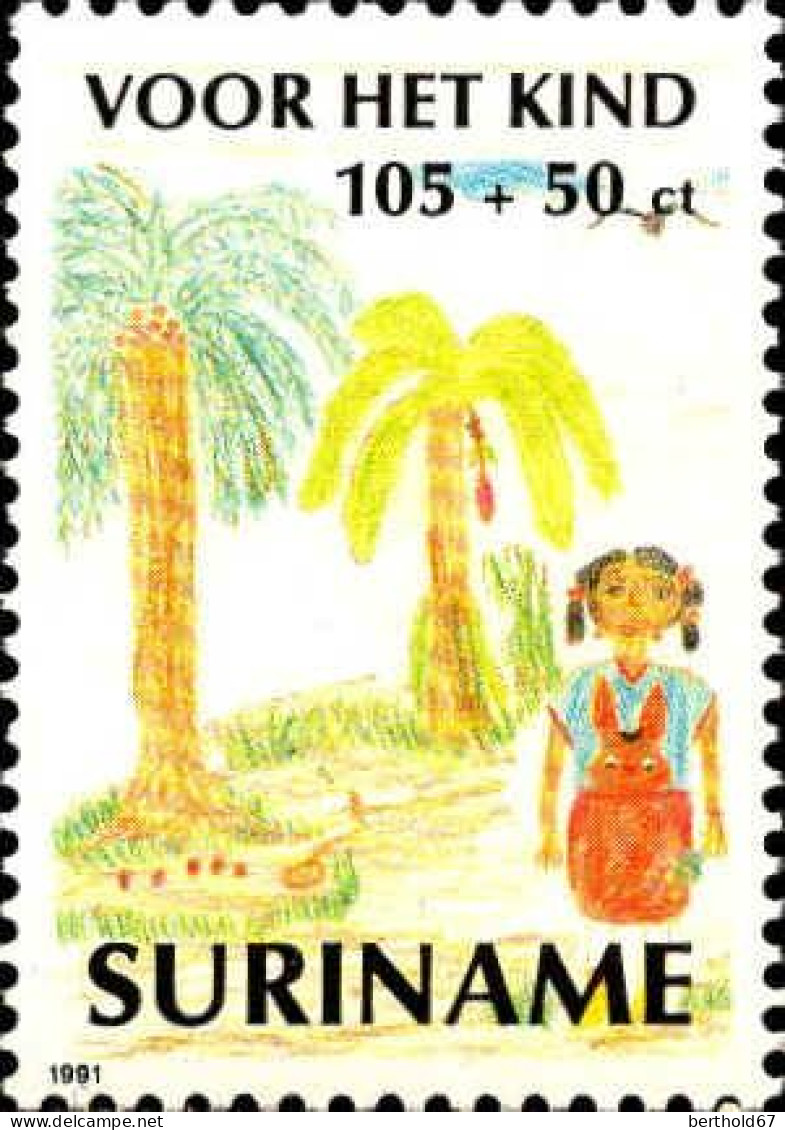 Suriname Poste N** Yv:1243/1245 Au Profit De L'enfance - Otros & Sin Clasificación