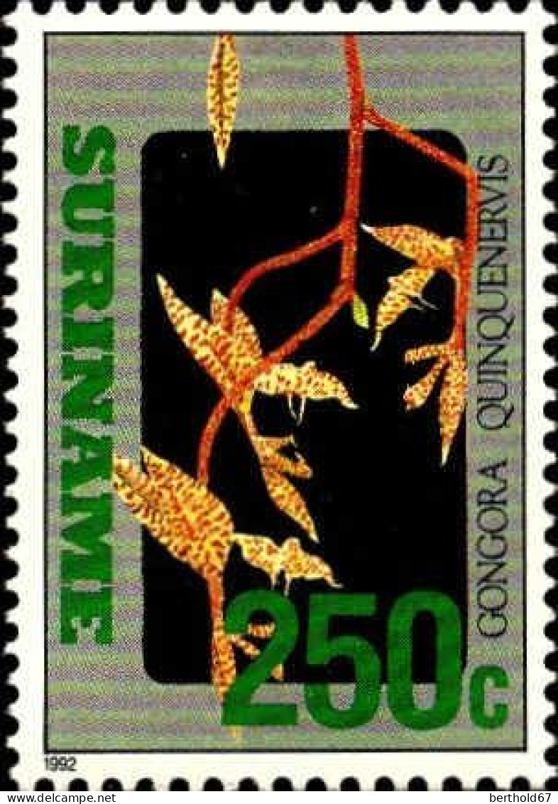 Suriname Poste N** Yv:1246/1251Orchidées - Orchidées