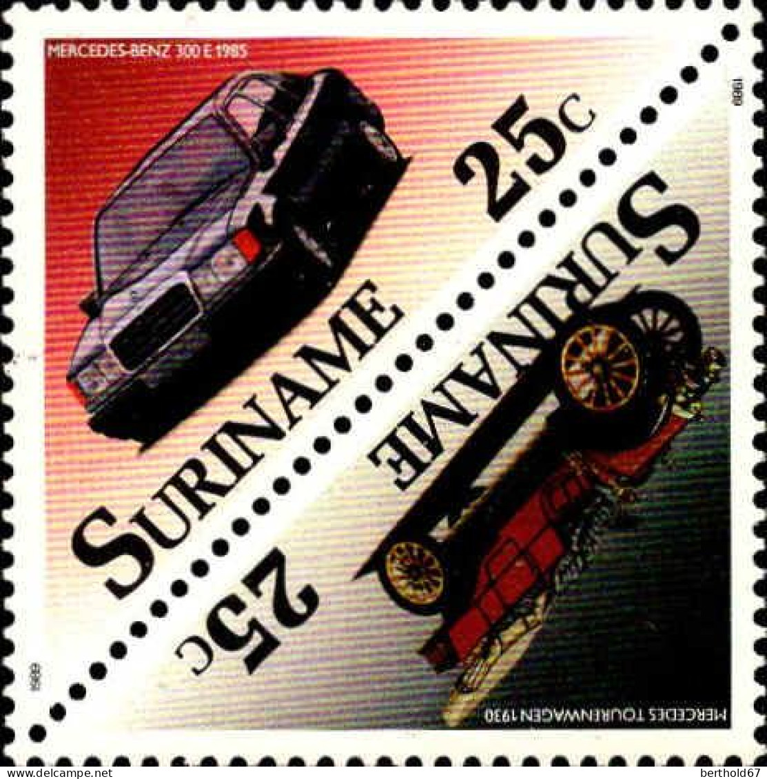 Suriname Poste N** Yv:1151/1162  Voitures - Auto's