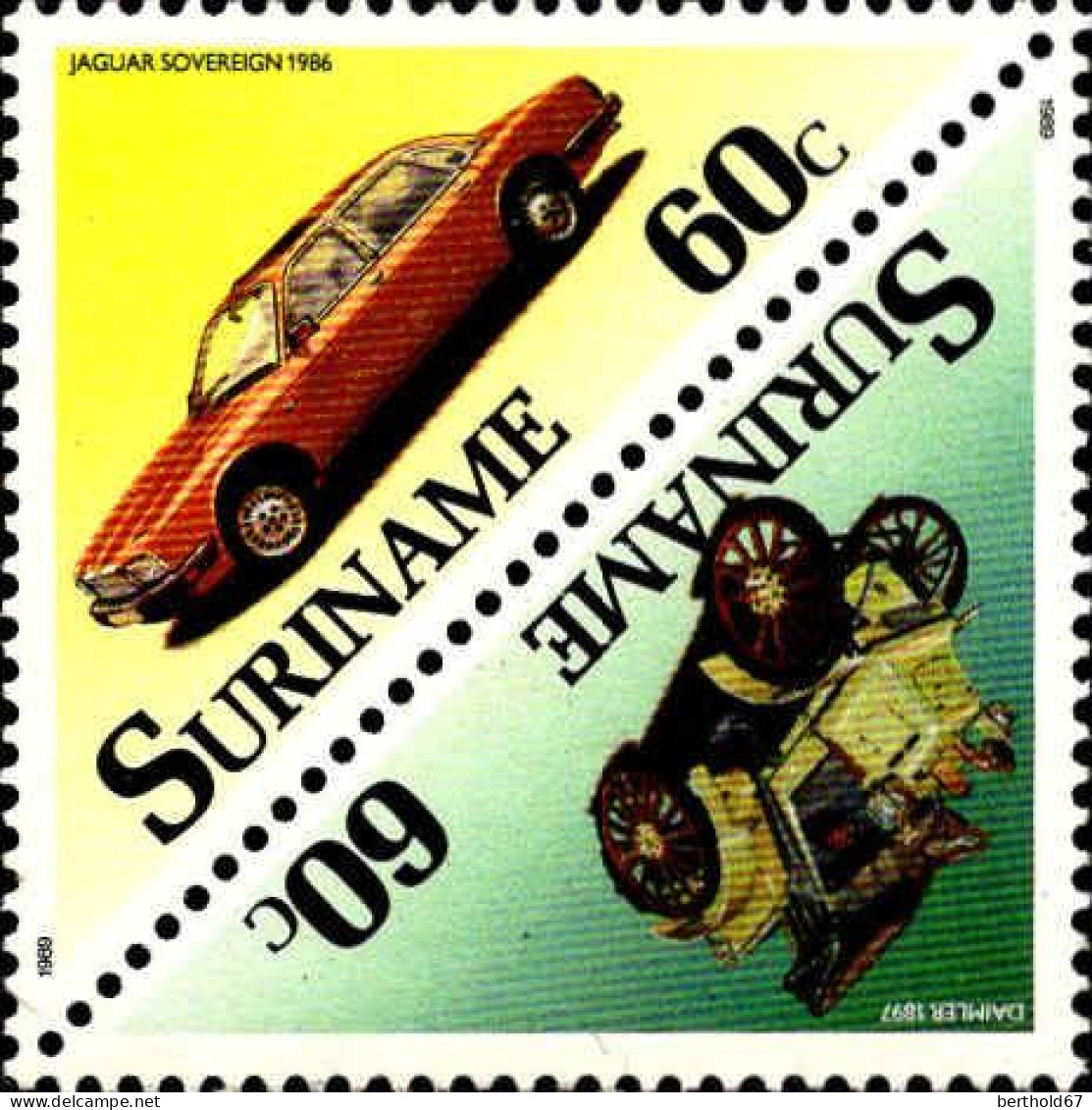 Suriname Poste N** Yv:1151/1162  Voitures - Voitures