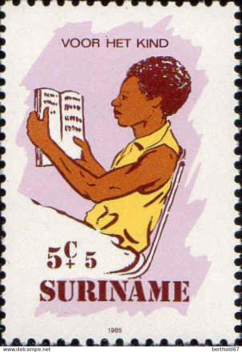 Suriname Poste N** Yv:1024/1028 Pour L'enfance - Andere & Zonder Classificatie