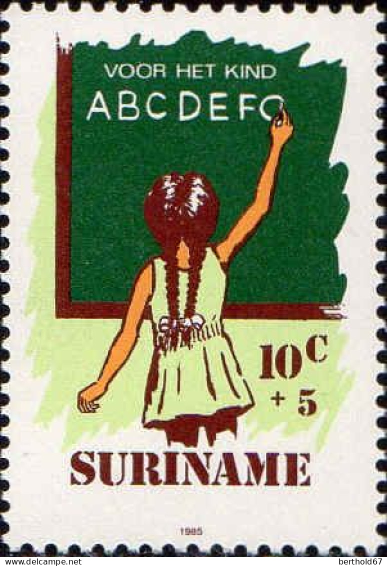 Suriname Poste N** Yv:1024/1028 Pour L'enfance - Andere & Zonder Classificatie