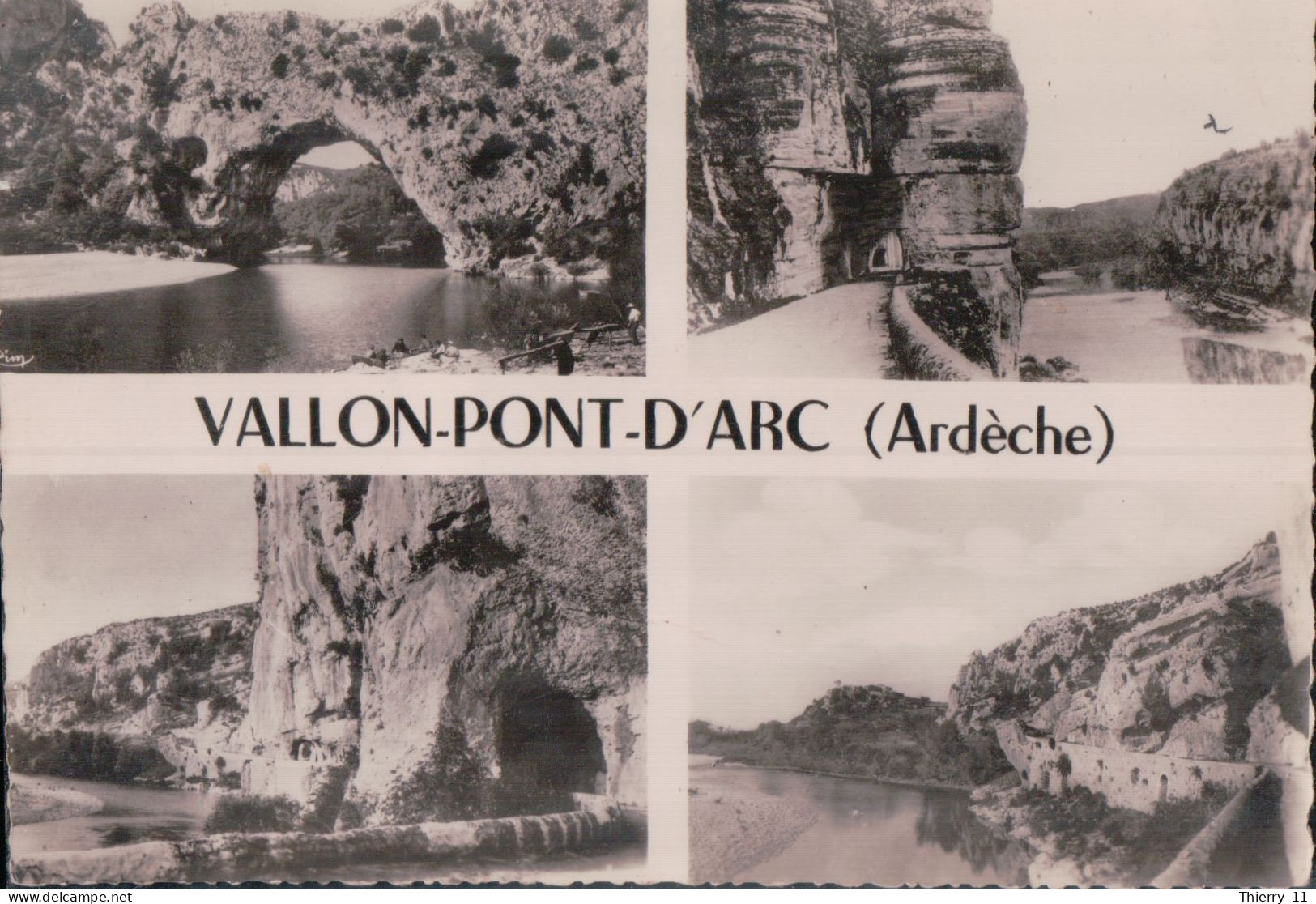 Cpsm 07 Vallon Pont D'Arc - Vallon Pont D'Arc