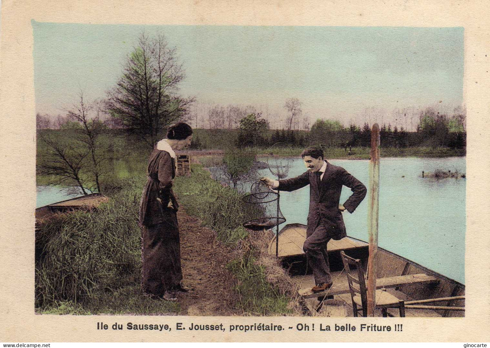 Ile De Saussaye Jousset Oh La Belle Friture - Andere & Zonder Classificatie