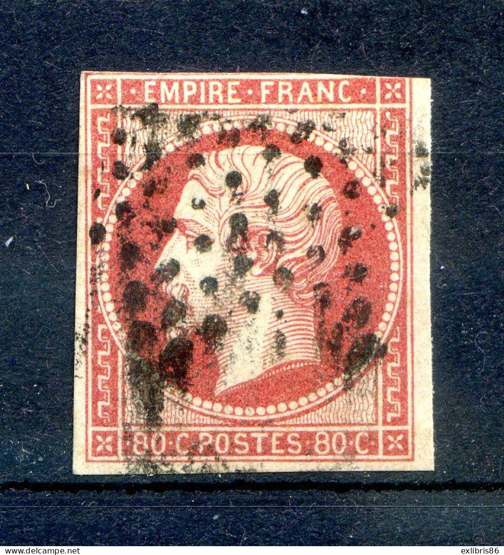 060524 TIMBRE FRANCE N° 17A    Marges  Voir Scan - 1853-1860 Napoléon III.