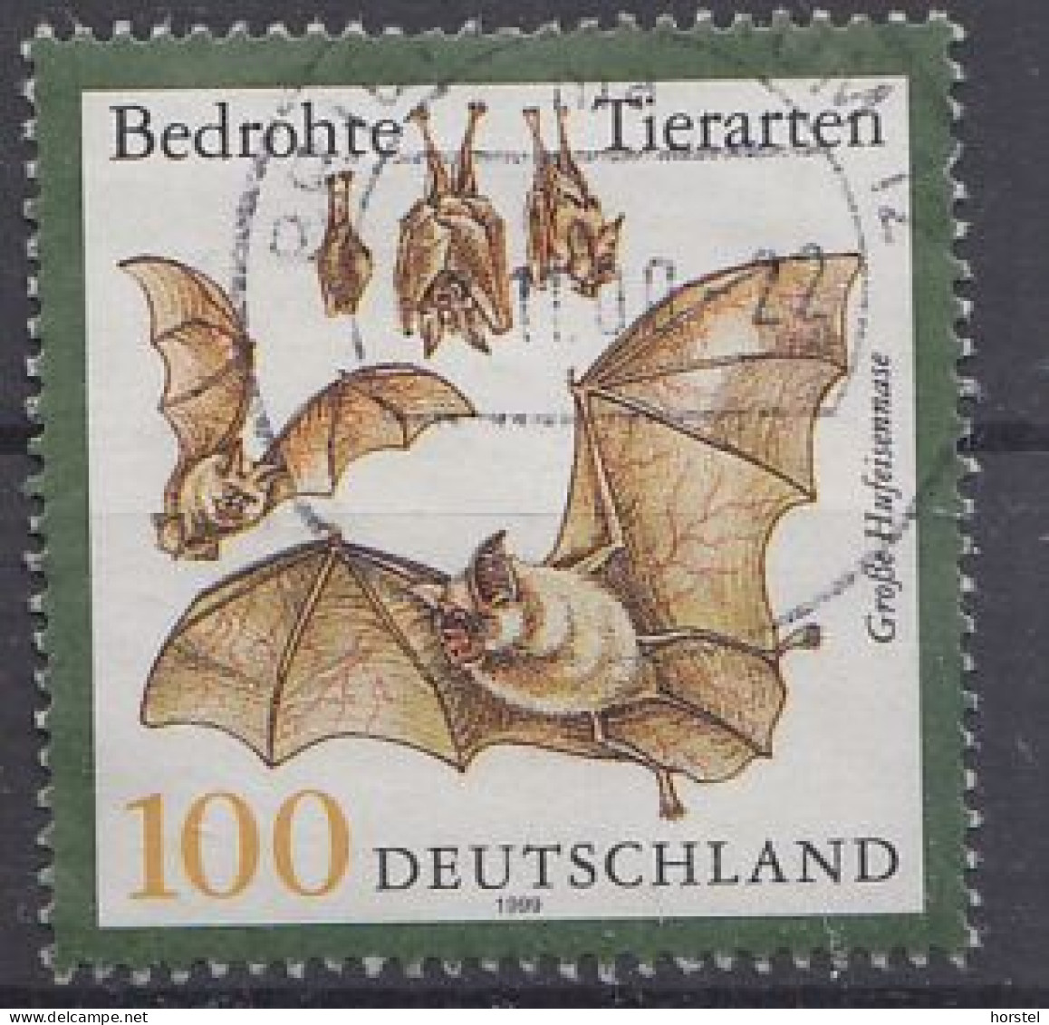 Deutschland Mi.Nr.2086  - Bedrohte Tierarten - Fledermaus - Batman - Used Stamps