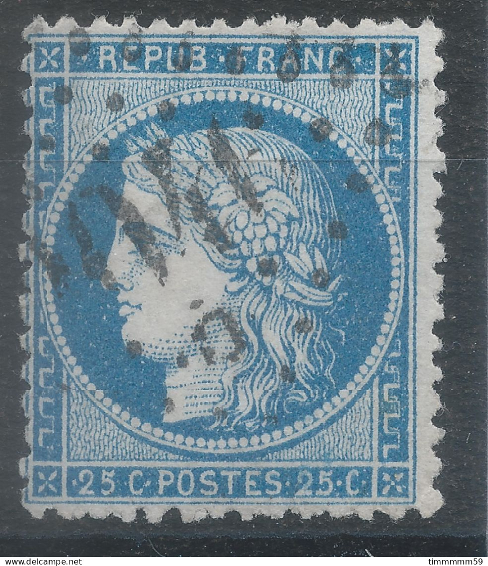 Lot N°83492   N°60, Oblitéré GC 2046D LILLE-QUARTIER-PLACE-ST MARTIN, Indice 1 - 1871-1875 Cérès