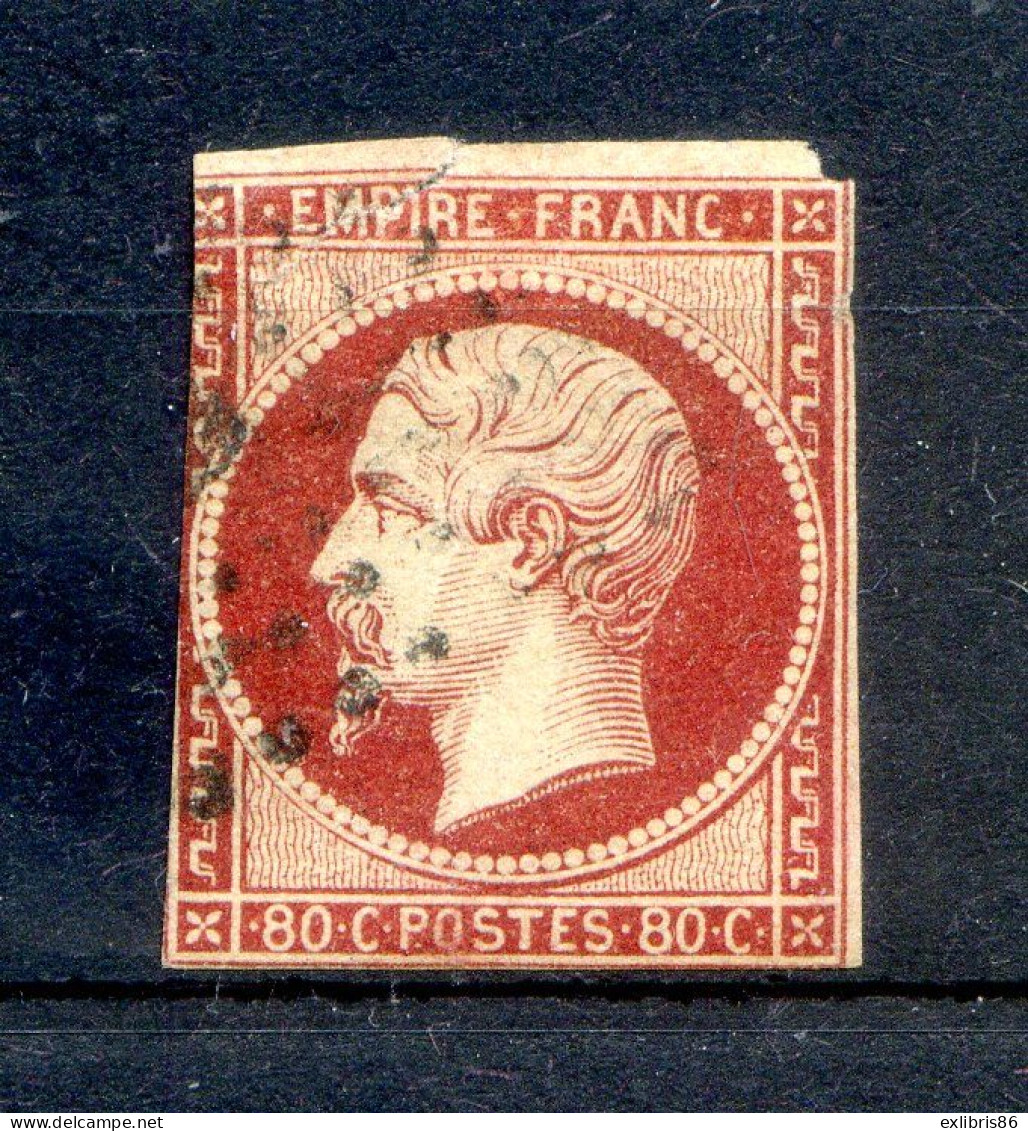 060524 TIMBRE FRANCE N° 17A    Marges  Voir Scan - 1853-1860 Napoléon III.