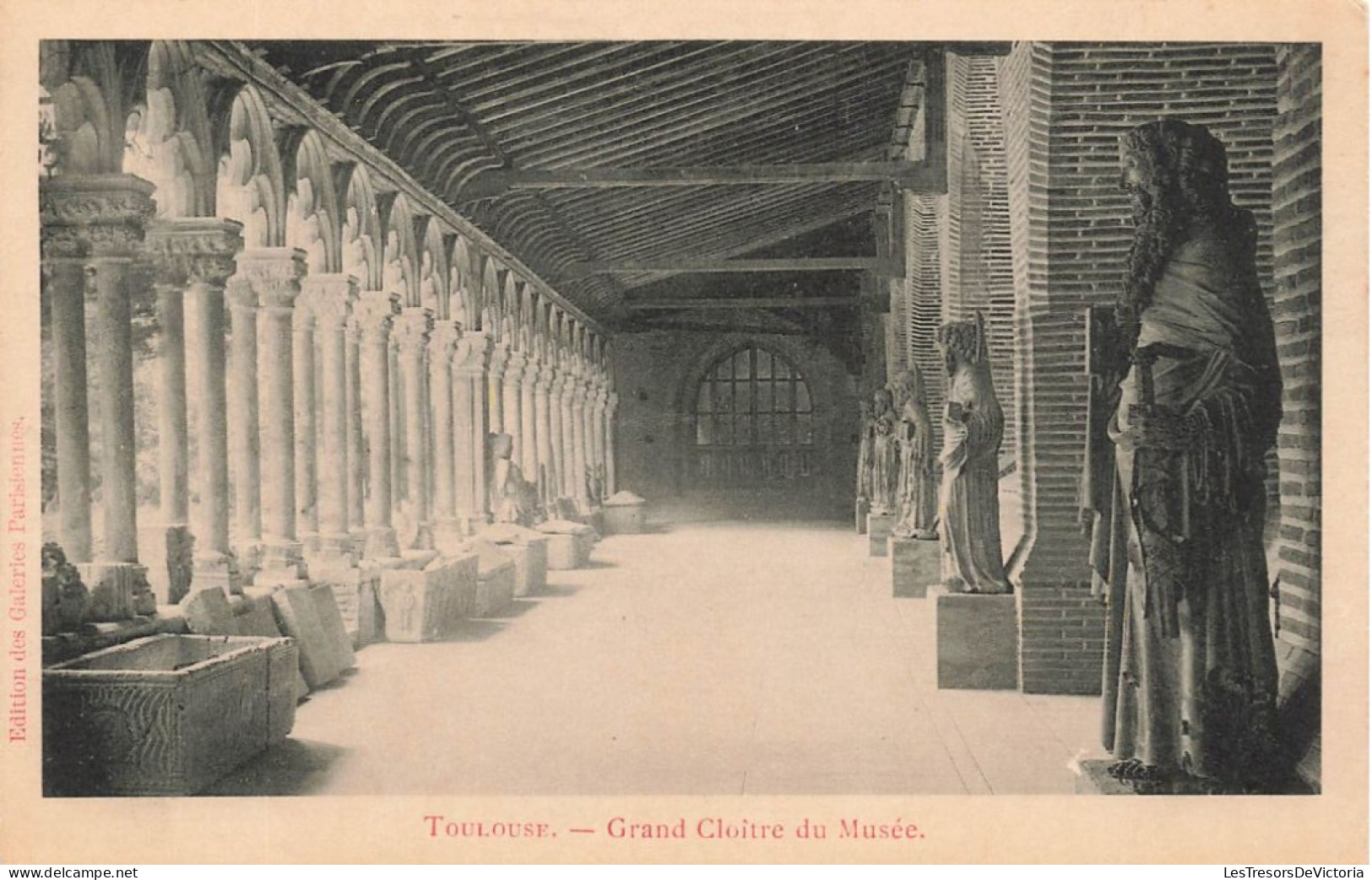 FRANCE - Toulouse - Grand Cloître Du Musée - Carte Postale Ancienne - Toulouse