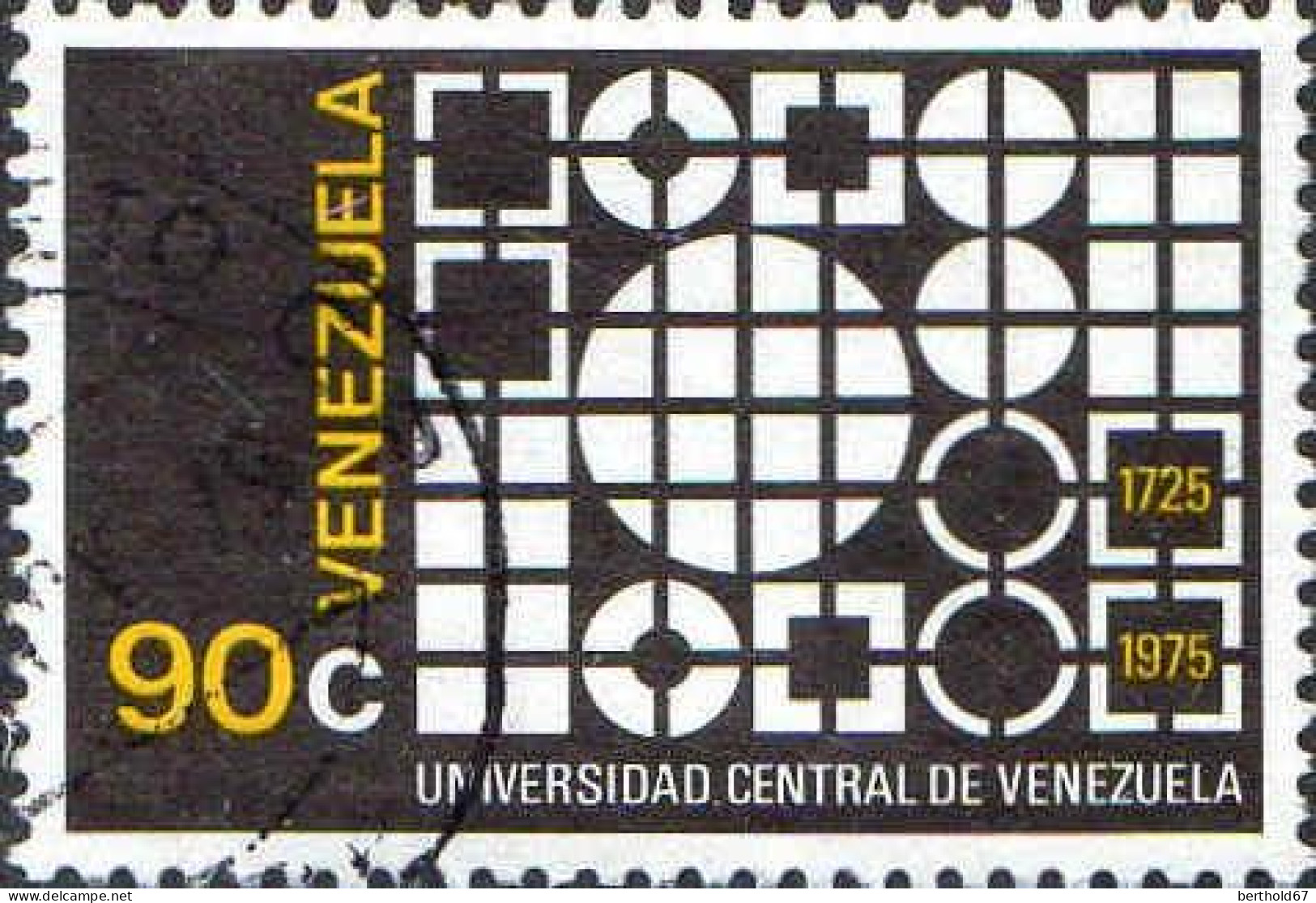 Venezuela Poste Obl Yv: 987 Mi:2043 Universidad Central De Venezuela (TB Cachet Rond) - Venezuela
