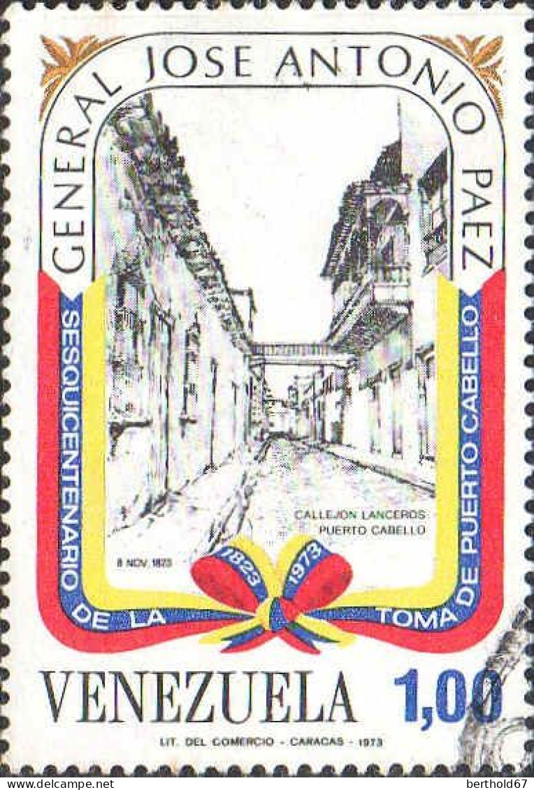 Venezuela Poste Obl Yv: 894 Mi:1936 General Jose Antonio Paez (cachet Rond) - Venezuela