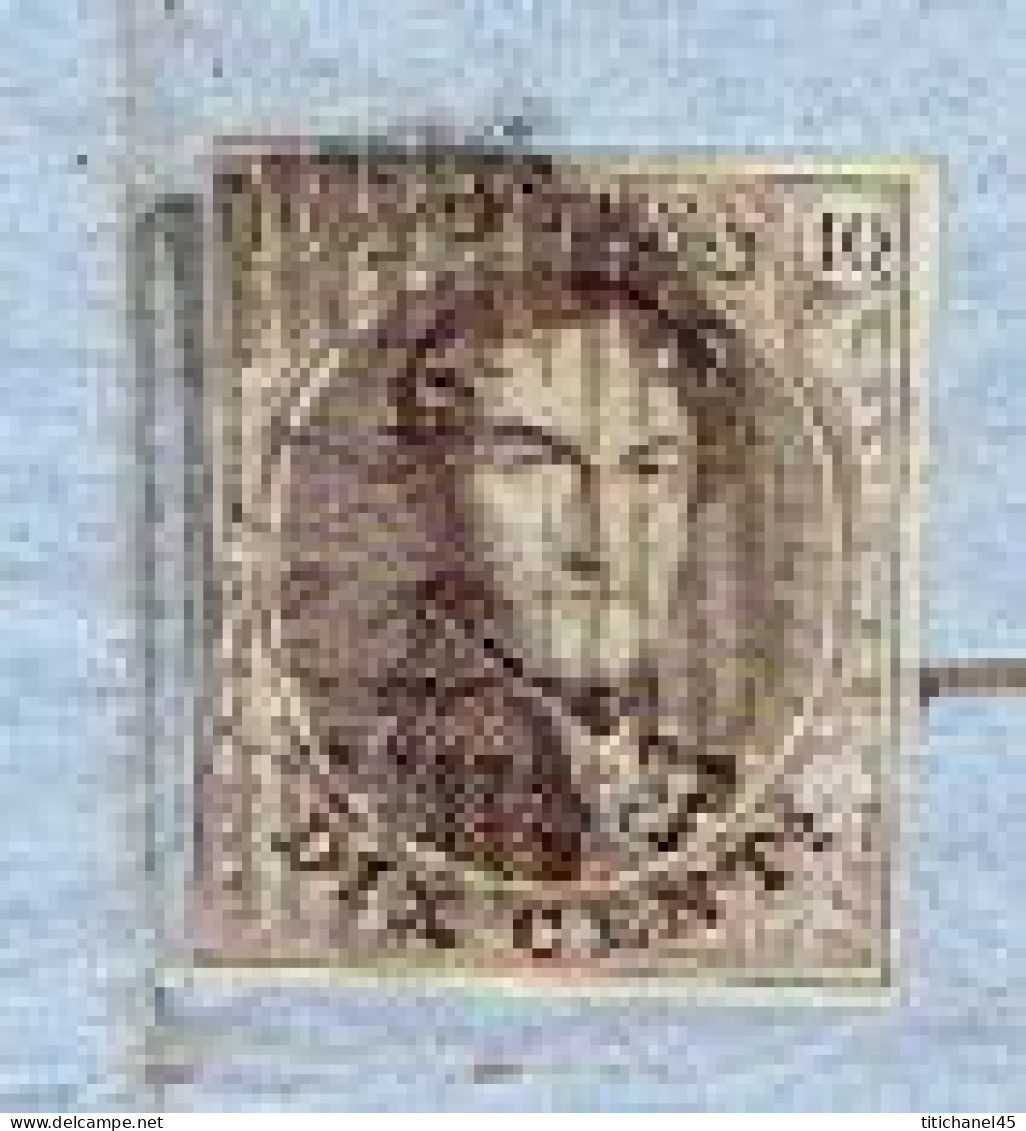 N°10A Margé S/ LAC Obl. P64 JEMEPPE (04.1861)+ Entête SOCIETE CHARBONNIERE MARIHAYE FLEMALLE-GRANDE & SERAING - 1858-1862 Medaillons (9/12)