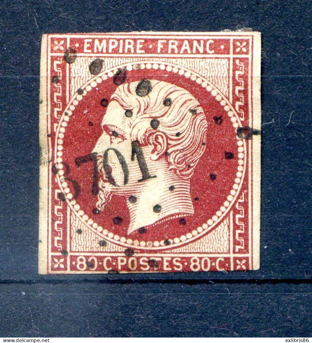 060524 TIMBRE FRANCE N° 17A    Marges  Voir Scan - 1853-1860 Napoleon III