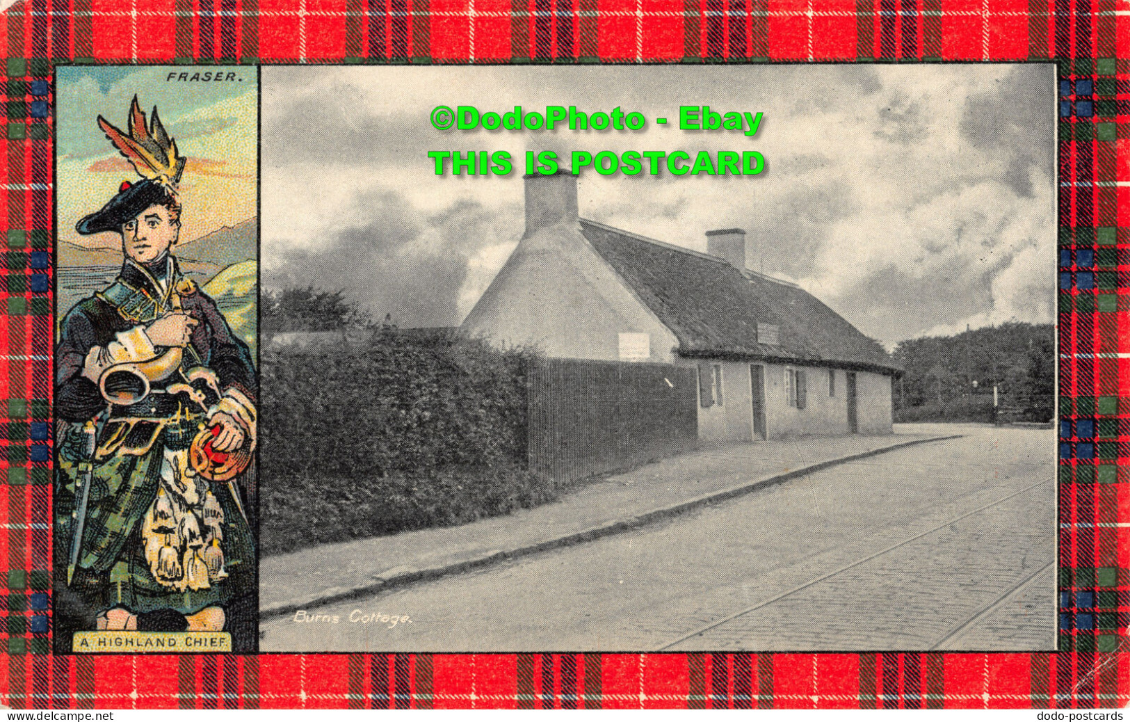 R356534 Fraser. A Highland Chief. Burns Cottage. Scotch Design Series. Ideal Ser - World