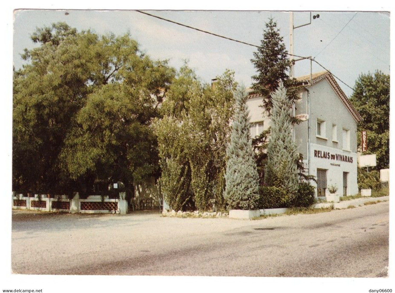 VIVIERS SUR RHONE Relais Du VIVARAIS  (carte Photo) - Viviers