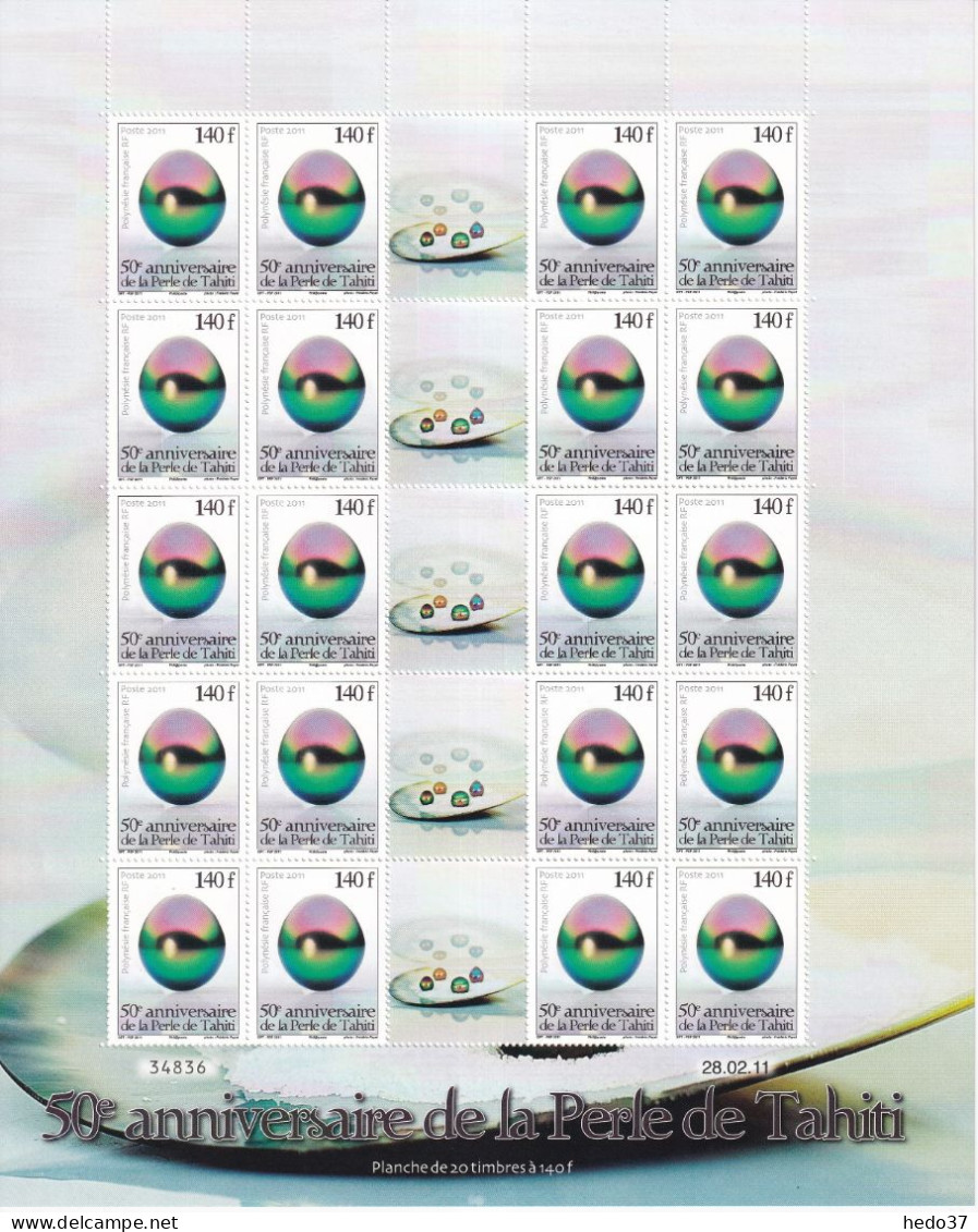 Polynésie N°948 - Feuille Entière - Neufs ** Sans Charnière - TB - Unused Stamps