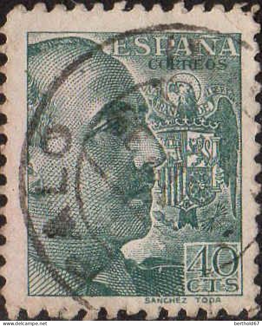 Espagne Poste Obl Yv: 667 Mi:831 Ed:870 General Franco & Armoiries (TB Cachet Rond) - Used Stamps