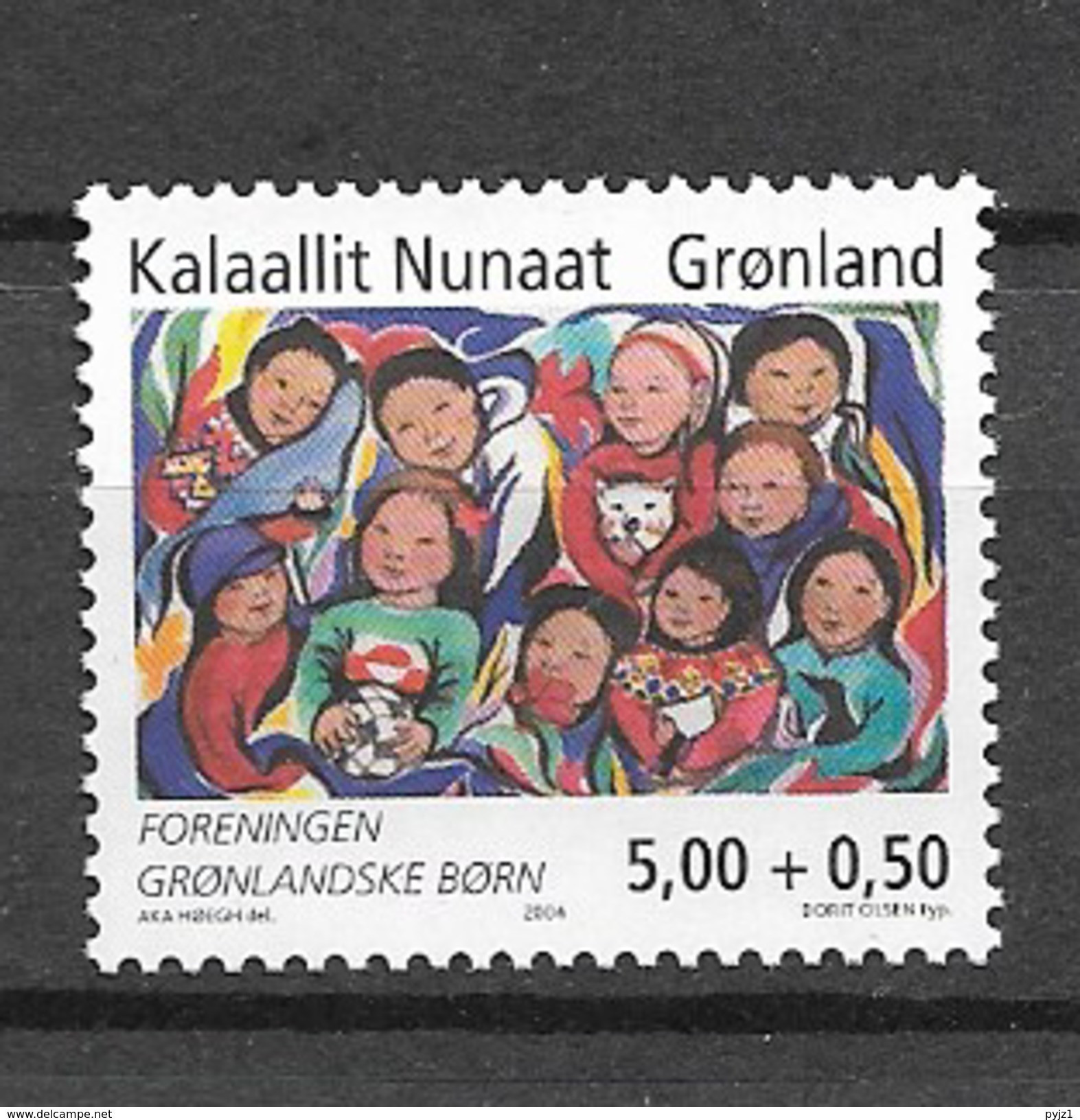 2004 MNH  Greenland, Postfris** - Ungebraucht