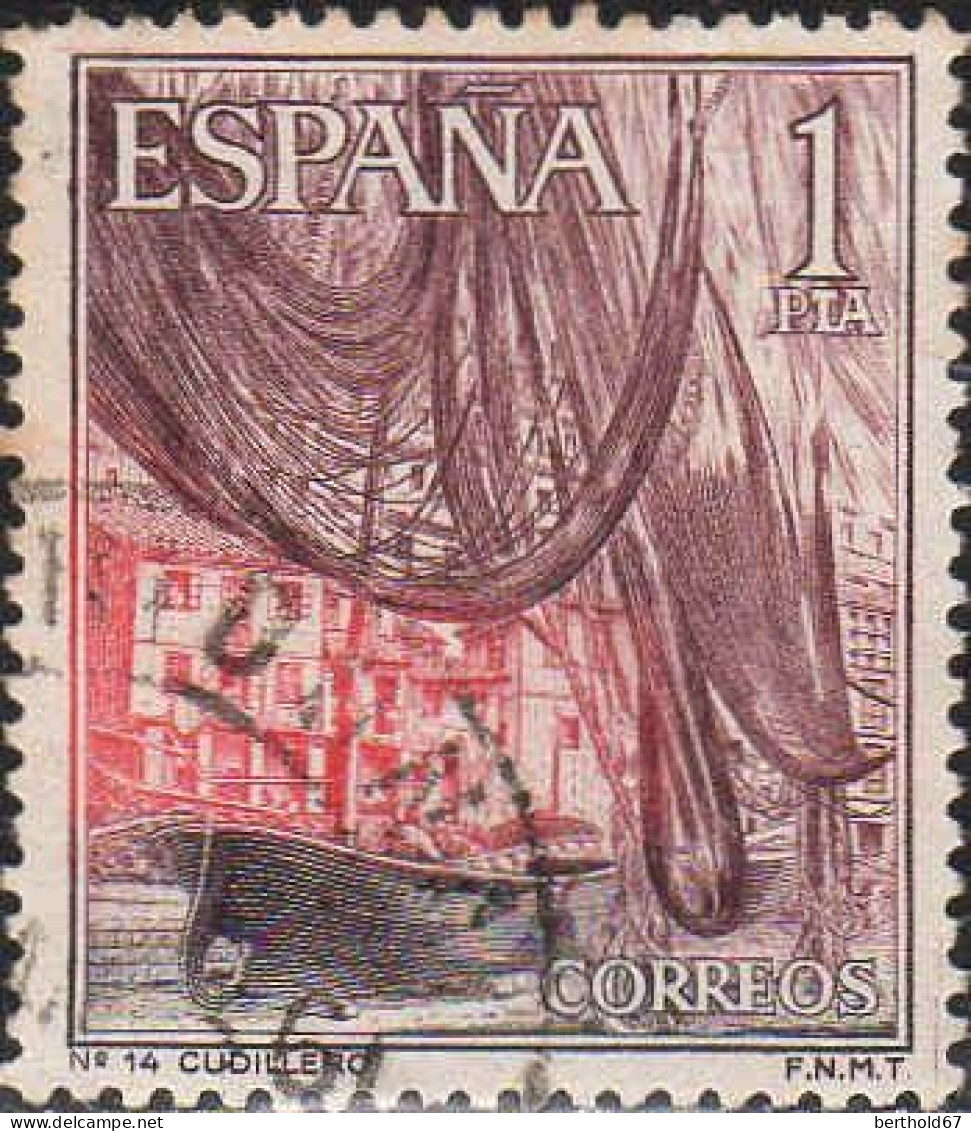 Espagne Poste Obl Yv:1309 Mi:1547 Cudillero (Beau Cachet Rond) - Gebruikt