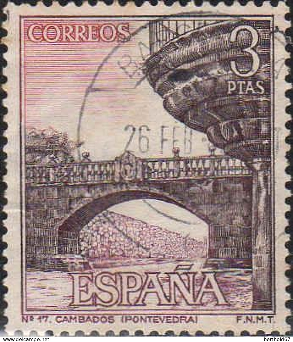 Espagne Poste Obl Yv:1310 Mi:1563 Cambados Pontevedra (TB Cachet Rond) - Used Stamps