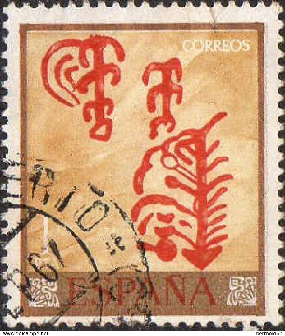 Espagne Poste Obl Yv:1434 Mi:1667 Peinture Rupestre (Beau Cachet Rond) - Used Stamps