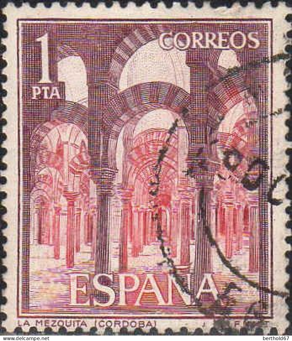 Espagne Poste Obl Yv:1211 Mi:1469 La Mezouita (Cordoba) (TB Cachet Rond) - Used Stamps