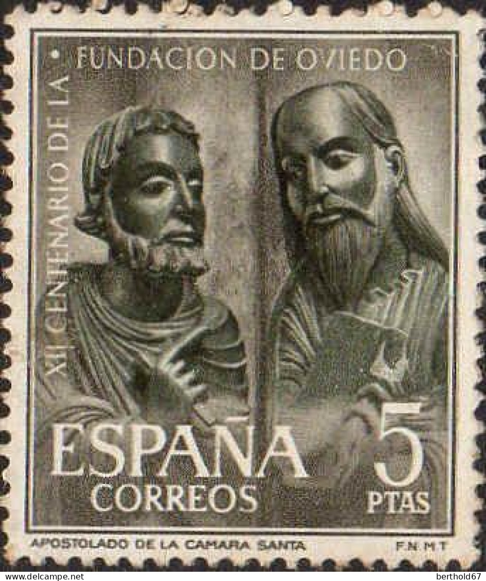 Espagne Poste Obl Yv:1072 Mi:1294 Apostolado De La Camara Santa (Obli. Ordinaire) - Usati