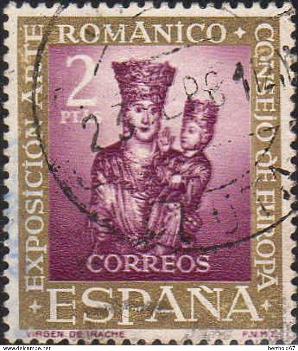 Espagne Poste Obl Yv:1040 Mi:1262 Virgen De Irache (TB Cachet Rond) - Gebraucht