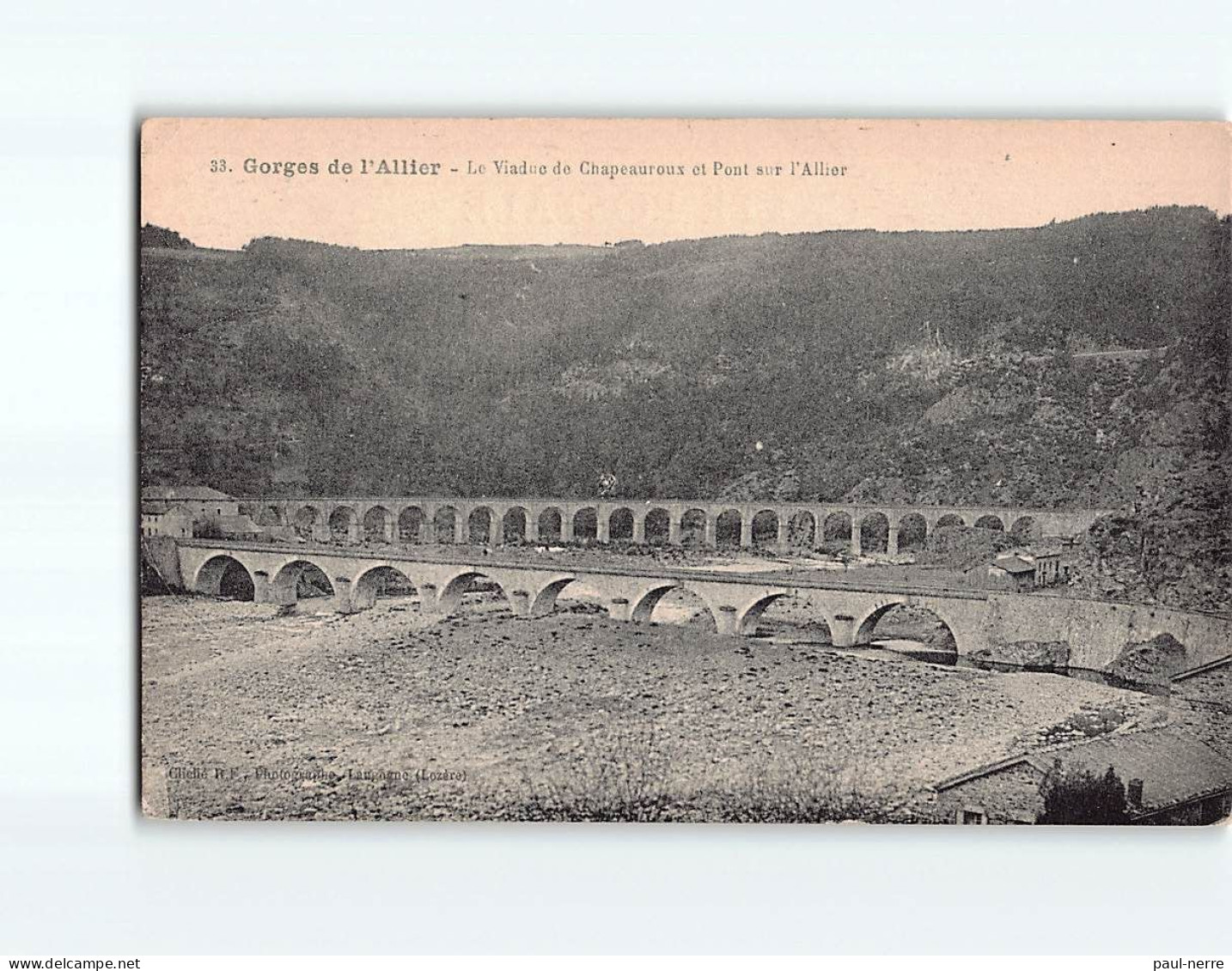 Le Viaduc De Chapeauroux Et Pont Sur L'Allier - état - Other & Unclassified