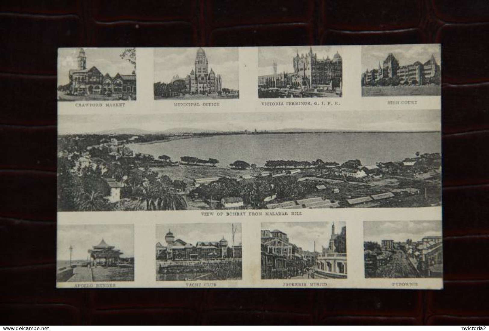 INDE - View Of BOMBAY From MALABAR HILL - Inde