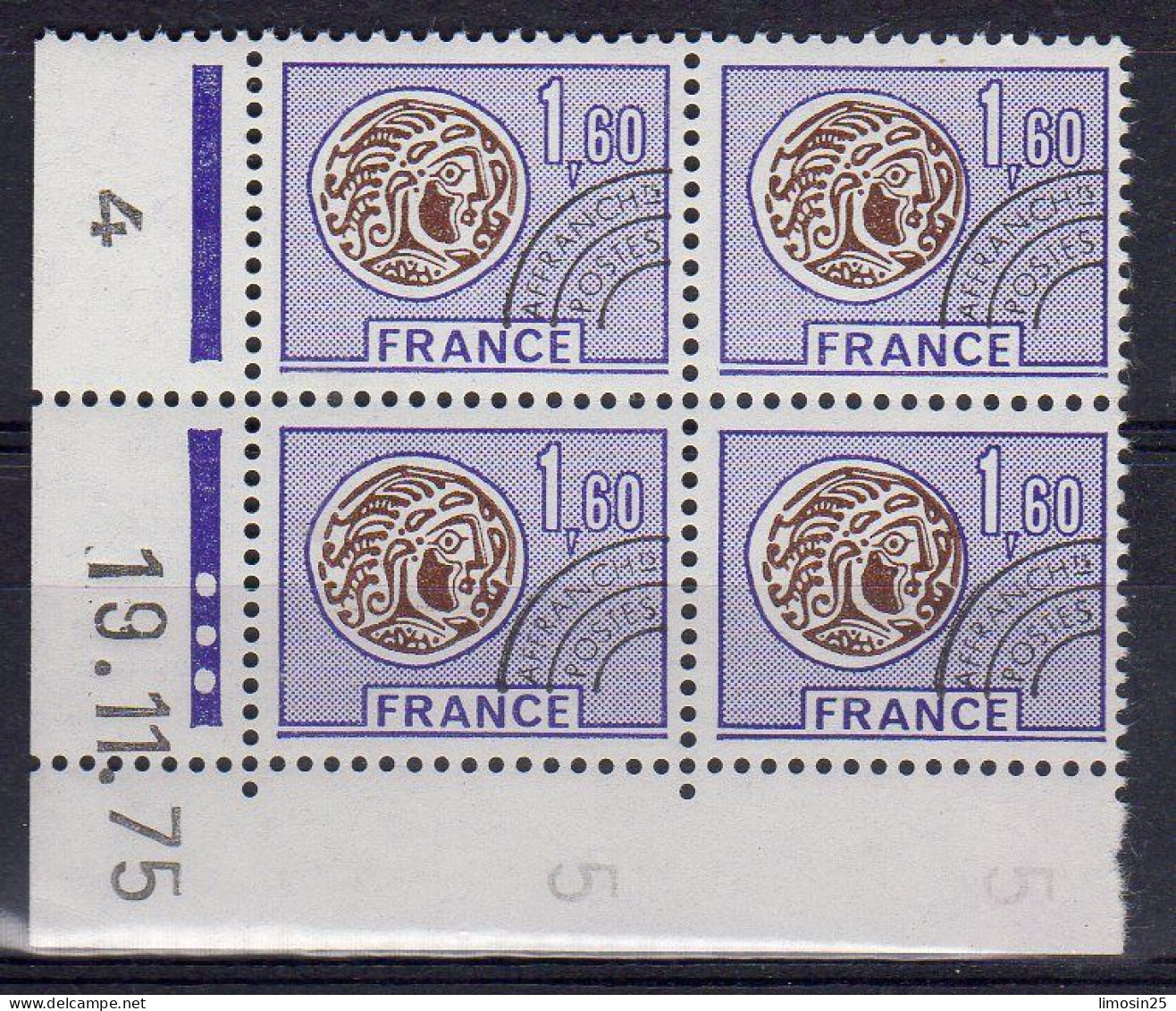 Monnaie Gauloise - Coin Daté 19-11-75 - 1964-1988