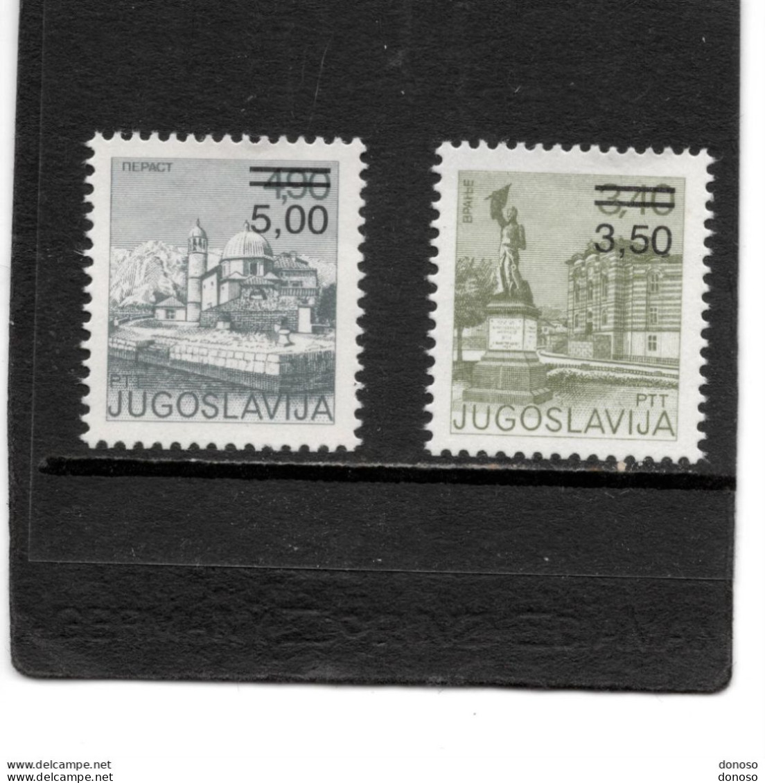 YOUGOSLAVIE 1981 TOURISME Yvert 1781-1782 NEUF** MNH - Unused Stamps