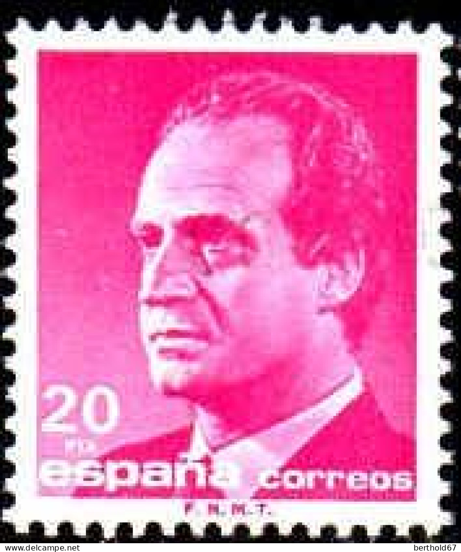 Espagne Poste Obl Yv:2496 Mi:2761 Ed:2878 Juan-Carlos Ier Profil (Obl.mécanique) - Gebruikt