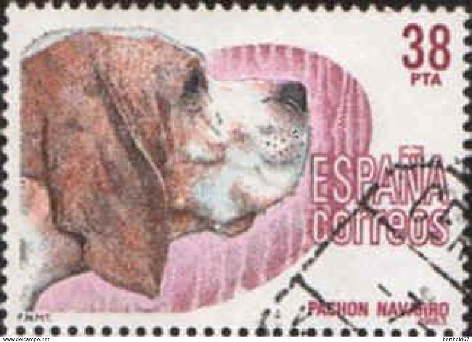 Espagne Poste Obl Yv:2331 Mi:2597 Ed:2714 Pachon Navarro (Beau Cachet Rond) - Gebraucht