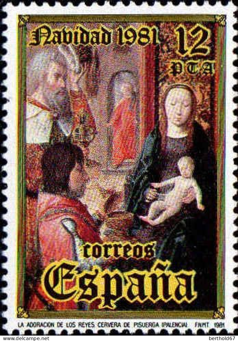 Espagne Poste N** Yv:2266 Mi:2522 Ed:2633 La Adoration De Los Reyes - Unused Stamps