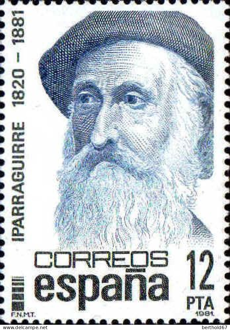 Espagne Poste N** Yv:2271 Mi:2531 Ed:2643 José María Iparraguirre - Unused Stamps