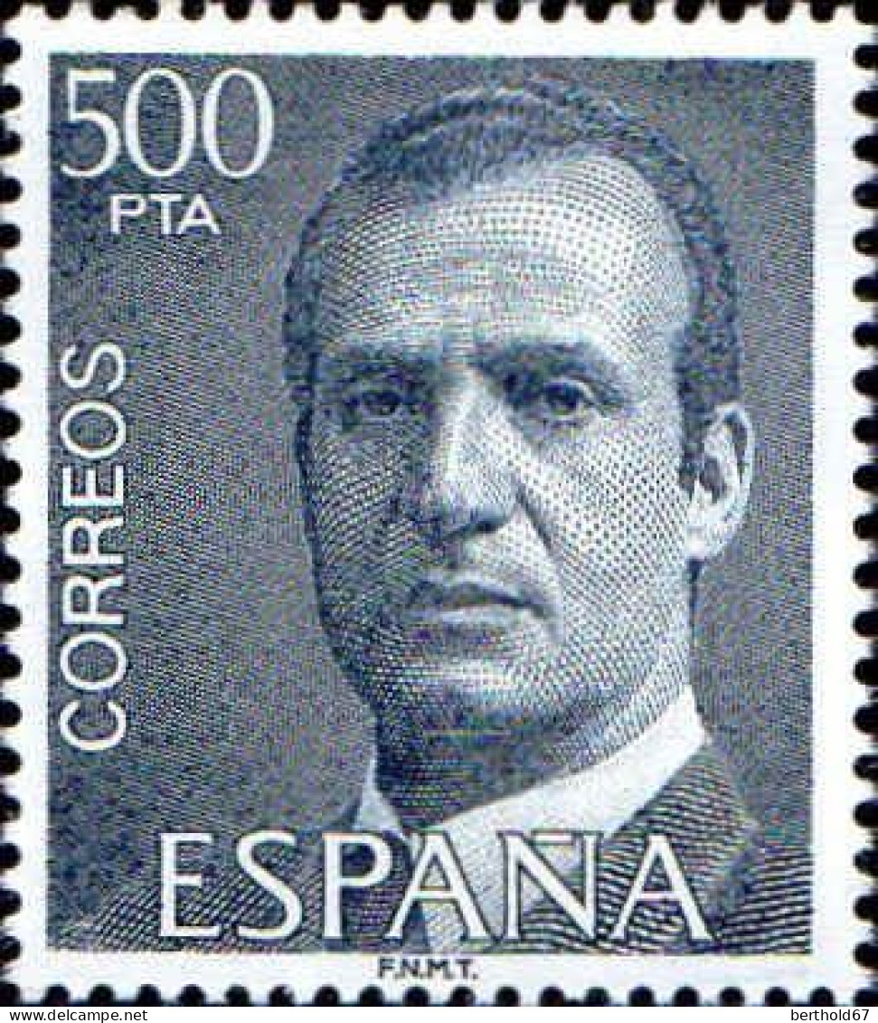 Espagne Poste N** Yv:2264 Mi:2519x Juan-Carlos Ier Face Ed:2607 - Unused Stamps