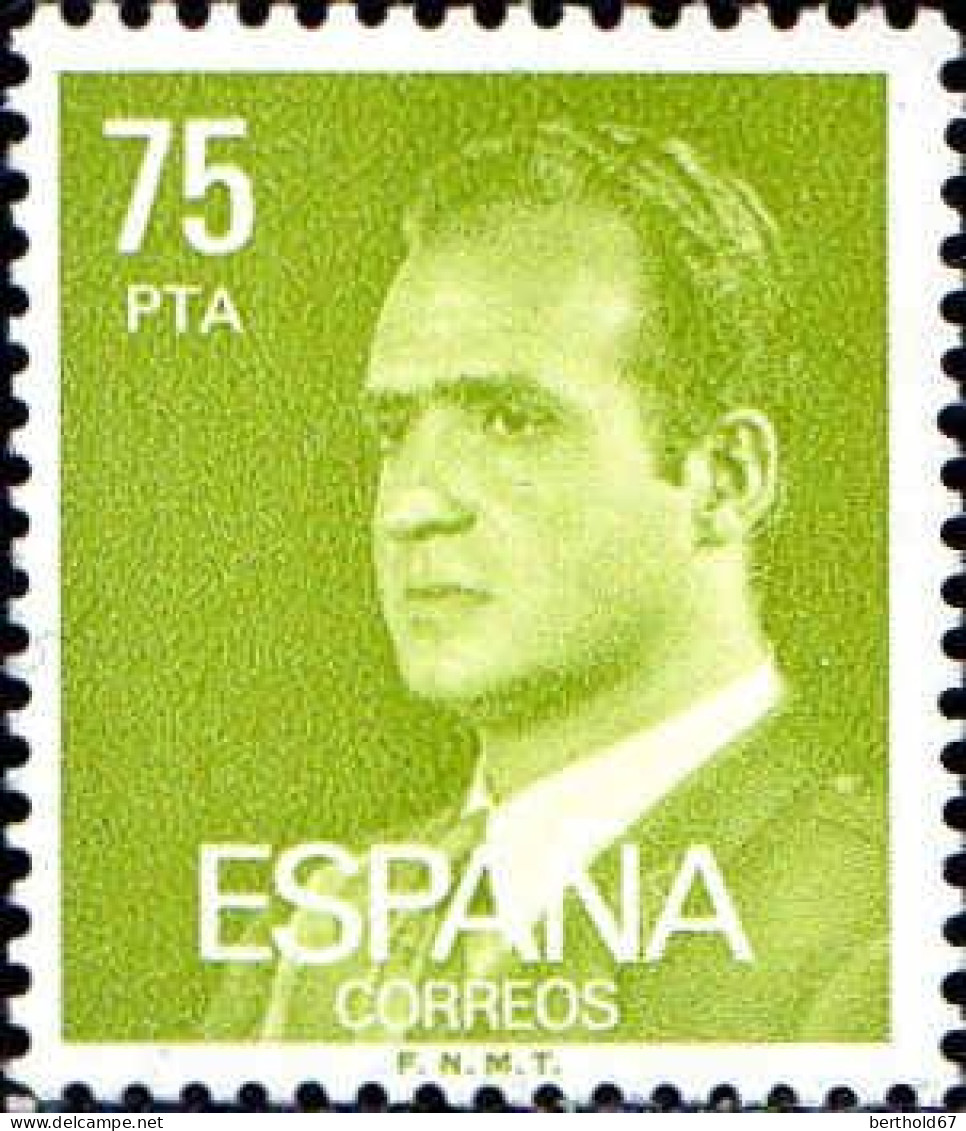 Espagne Poste N** Yv:2260a Mi:2515y Juan-Carlos Ier Profil Ed:2603P - Unused Stamps