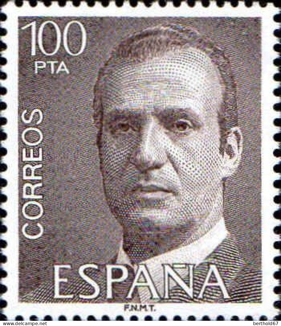 Espagne Poste N** Yv:2262 Mi:2517x Juan-Carlos Ier Face Ed:2605 - Ongebruikt