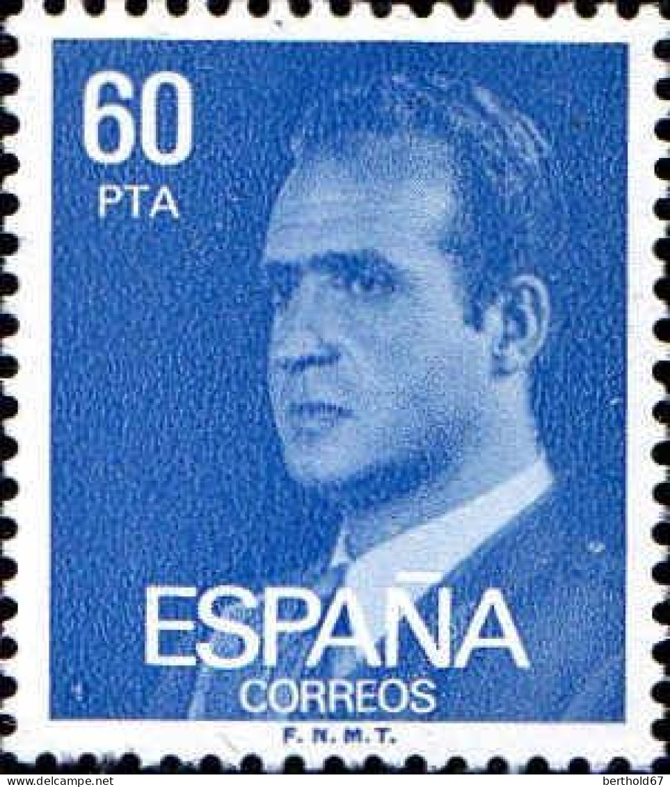 Espagne Poste N** Yv:2259a Mi:2514y Juan-Carlos Ier Profil Ed:2602P - Ungebraucht