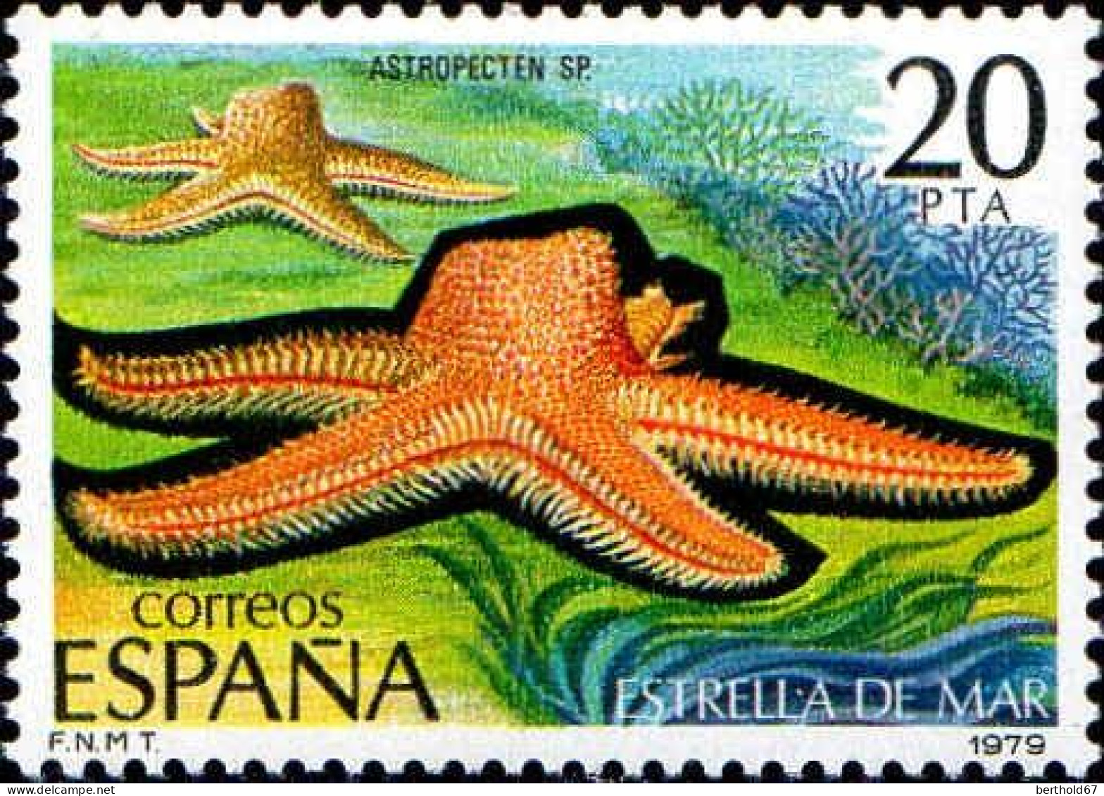 Espagne Poste N** Yv:2173/2177 Faune Marine - Unused Stamps