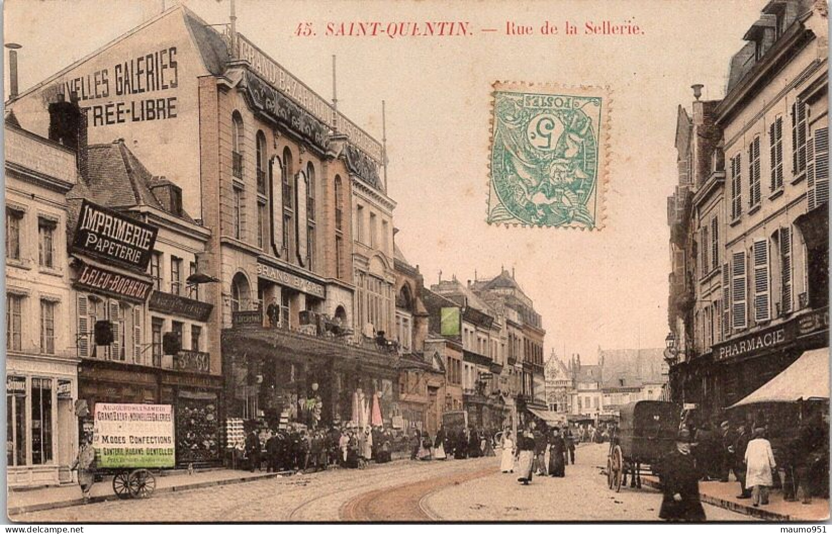 02 SAINT QUENTIN - Rue De La Sellerie - Saint Quentin