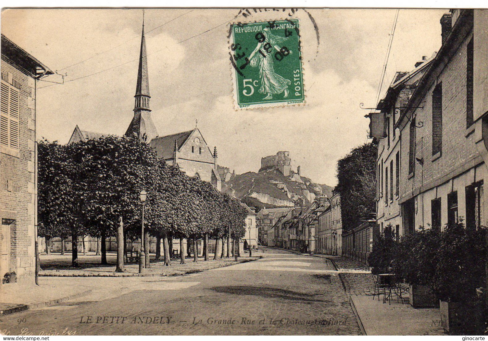 Les Andelys Le Petit Andely La Grande Rue - Les Andelys